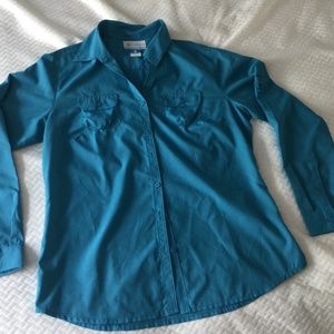 Columbia Long Sleeve Button Up Shirt